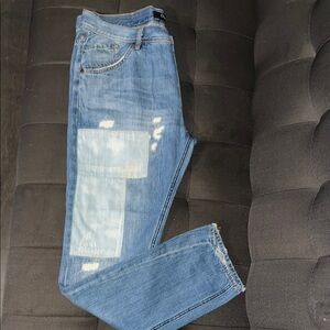 Blue Straight Men’s Jeans - Classic Washed Denim